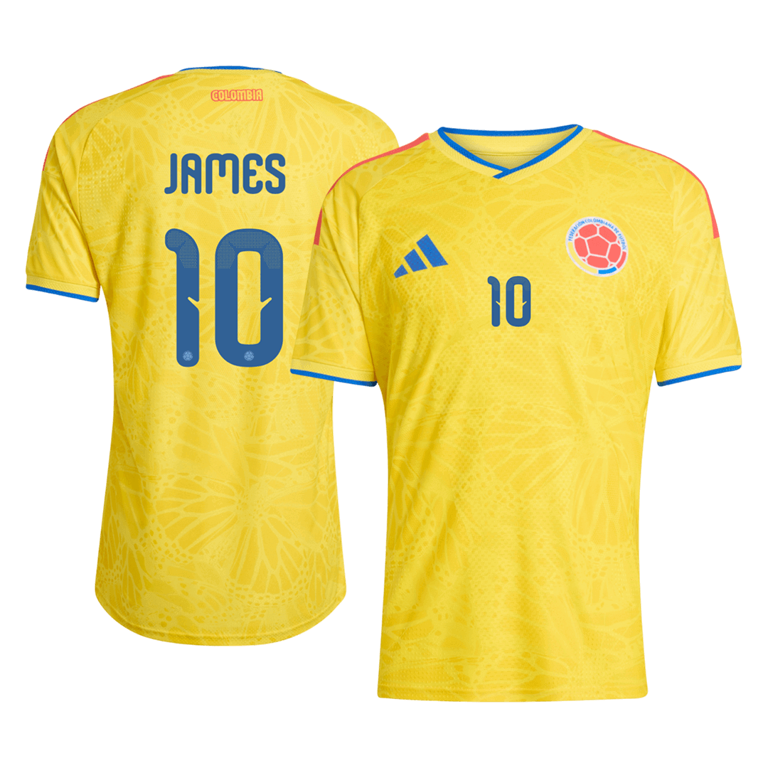 Anbefalt: Colombia Hjemmedrakt VM 2026 – JAMES #10 (Spillerversjon)