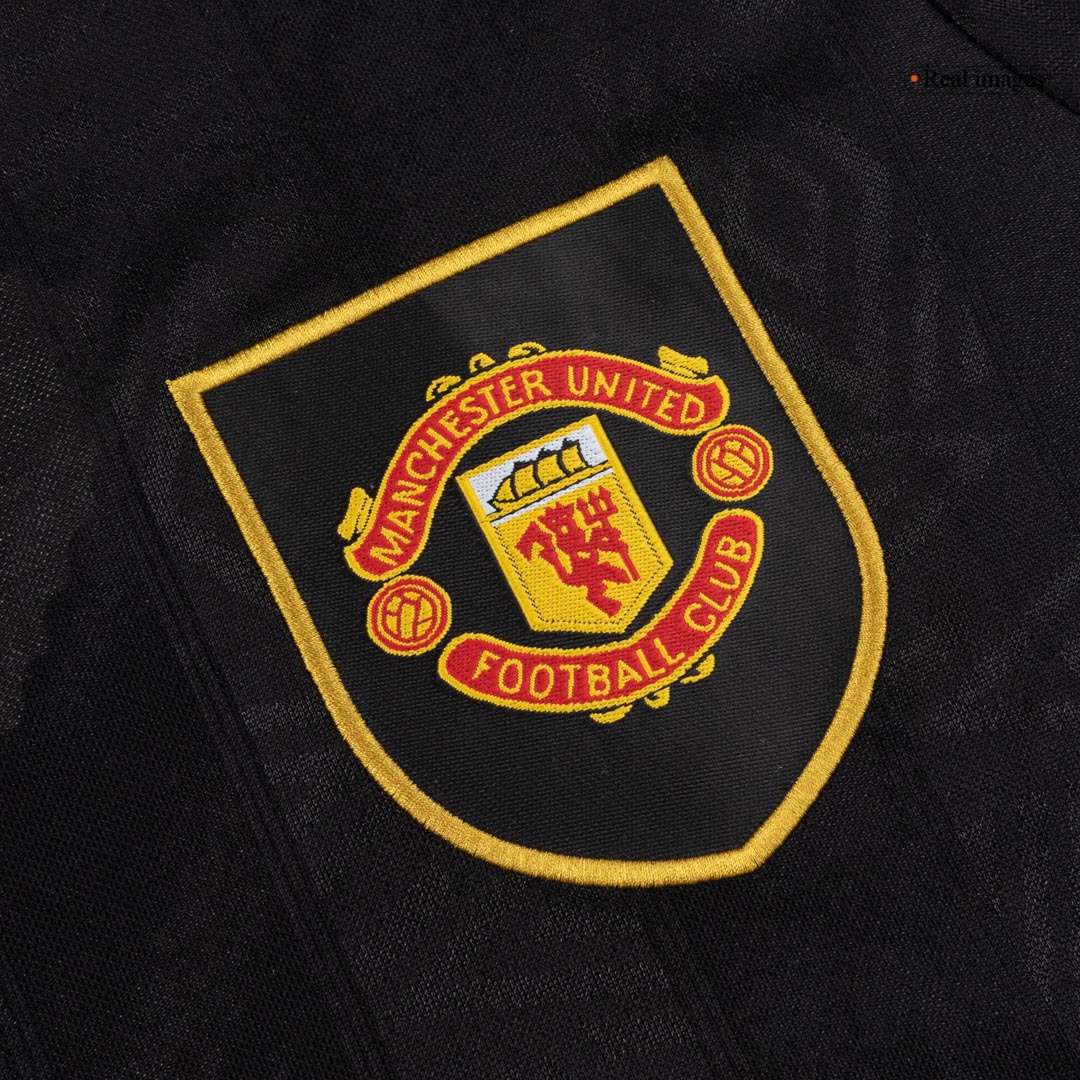Manchester United Retro Langermet Bortedrakt 1993/94 – bilde 7