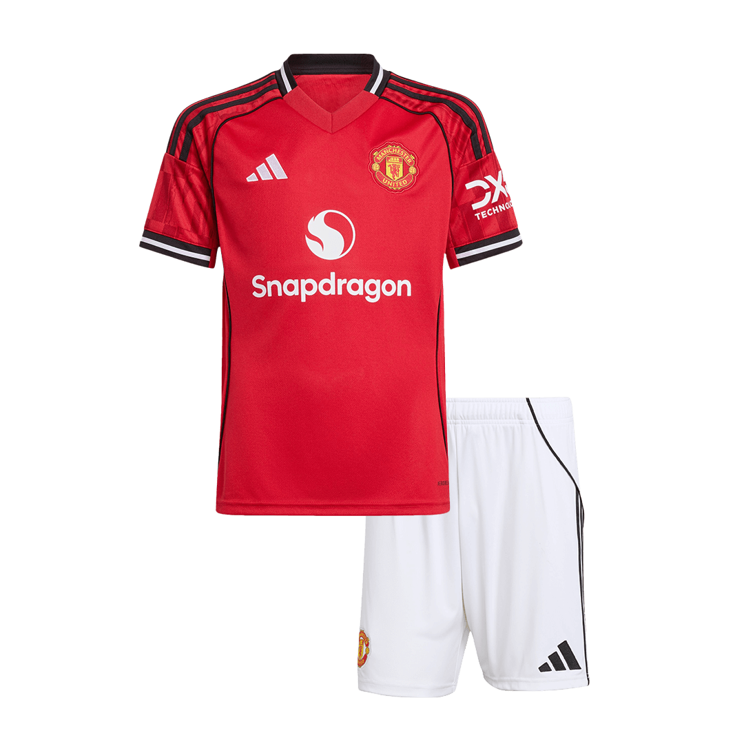 Anbefalt: Manchester United Hjemmedraktsett Barn 2025/26