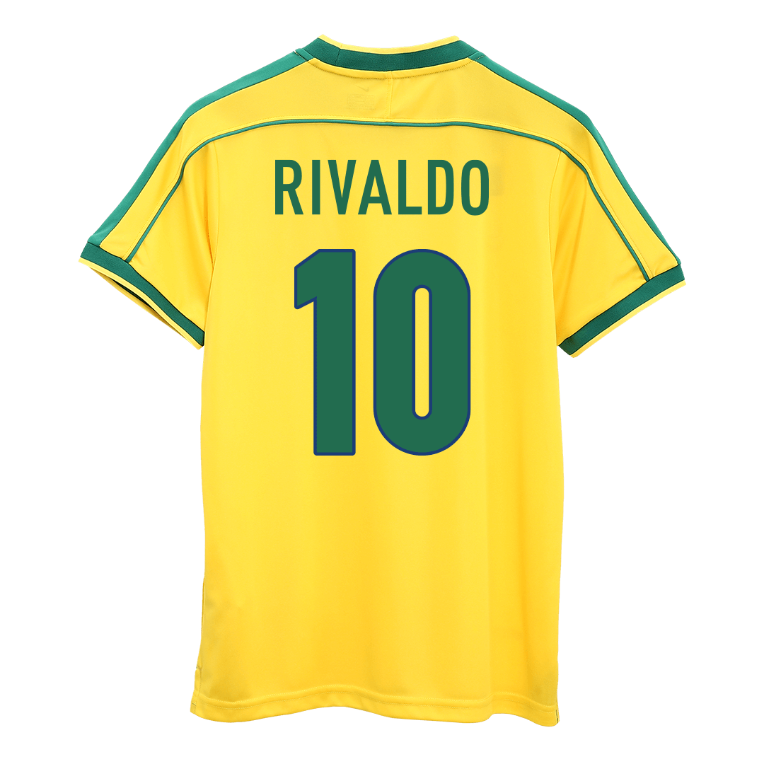 Brasil Retro Hjemmedrakt VM 1998 – RIVALDO #10