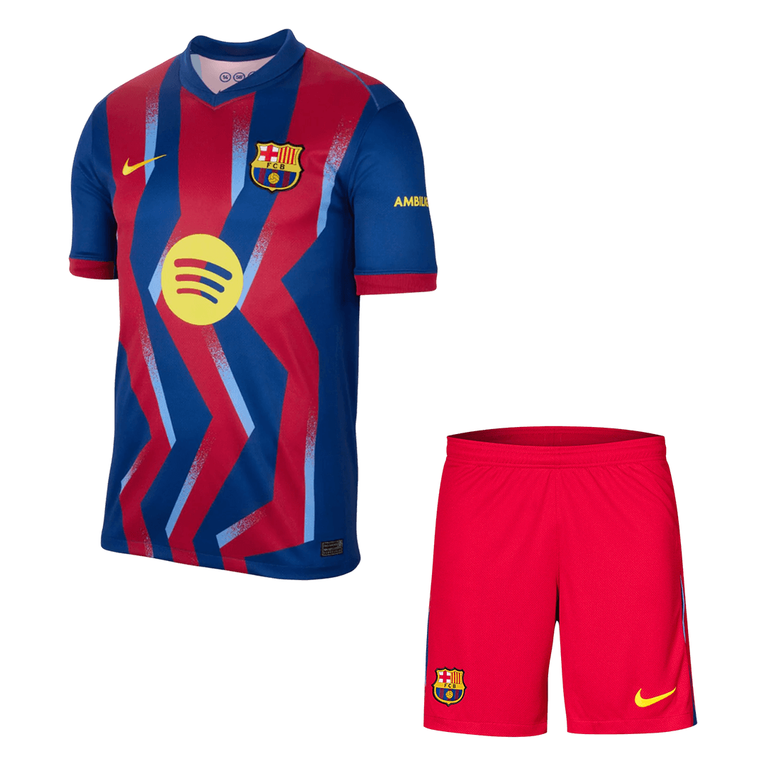 Anbefalt: Barcelona Fjerdedraktsett 2025/26