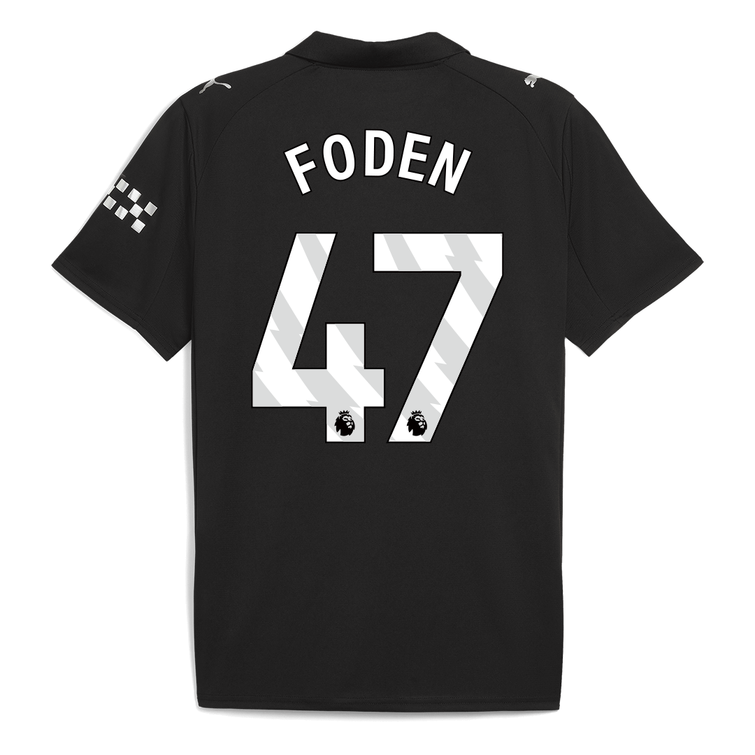 Manchester City Bortedrakt 2025/26 – FODEN #47 – bilde 8