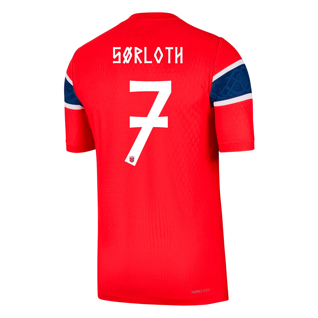 Norge Hjemmedrakt VM 2026 – SØRLOTH #7 (Spillerversjon)