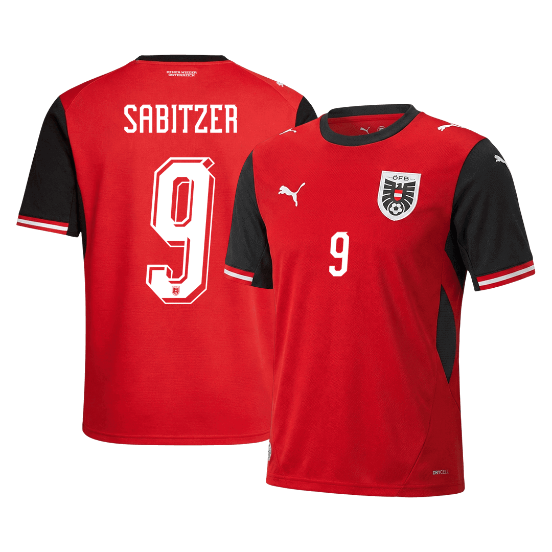 Østerrike Hjemmedrakt VM 2026 – SABITZER #9