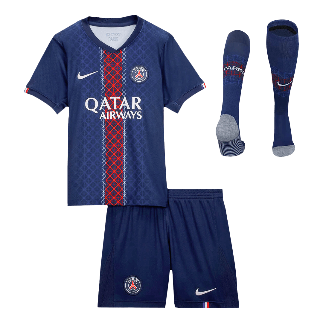 Anbefalt: PSG Hjemmedraktsett Barn 3-deler 2025/26