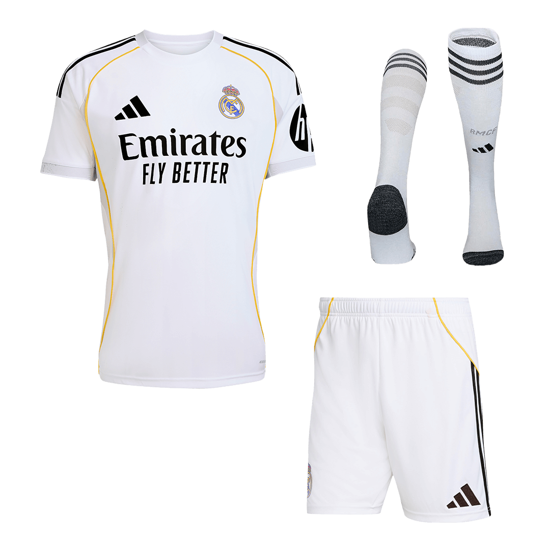 Real Madrid Hjemmedraktsett 3-deler 2025/26