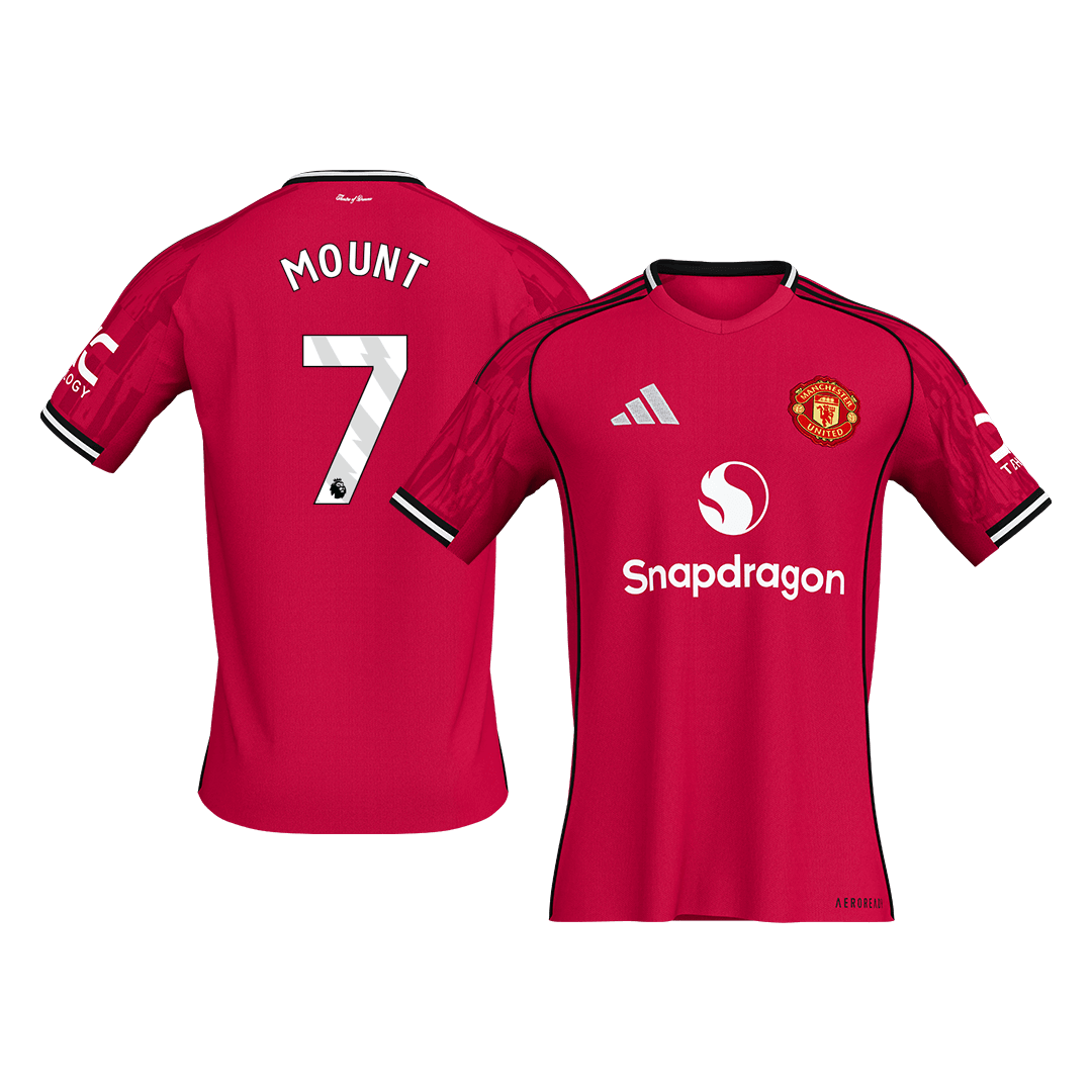 Anbefalt: Manchester United Hjemmedrakt 2025/26 – MOUNT #7
