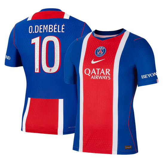 Anbefalt: PSG Hjemmedrakt 2026/27 – O. DEMBÉLÉ #10 (Spillerversjon)