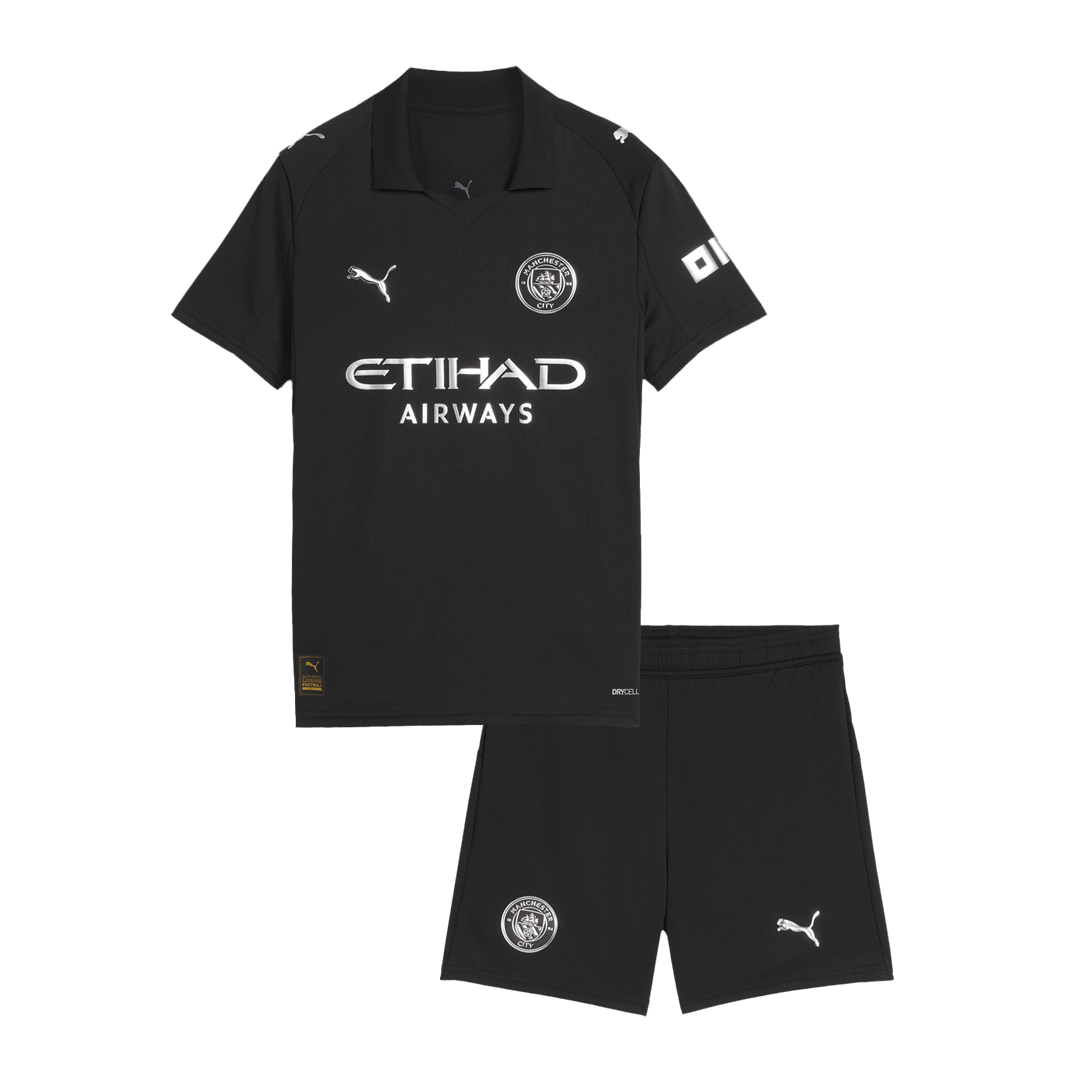 Anbefalt: Manchester City Bortedraktsett Barn 2025/26