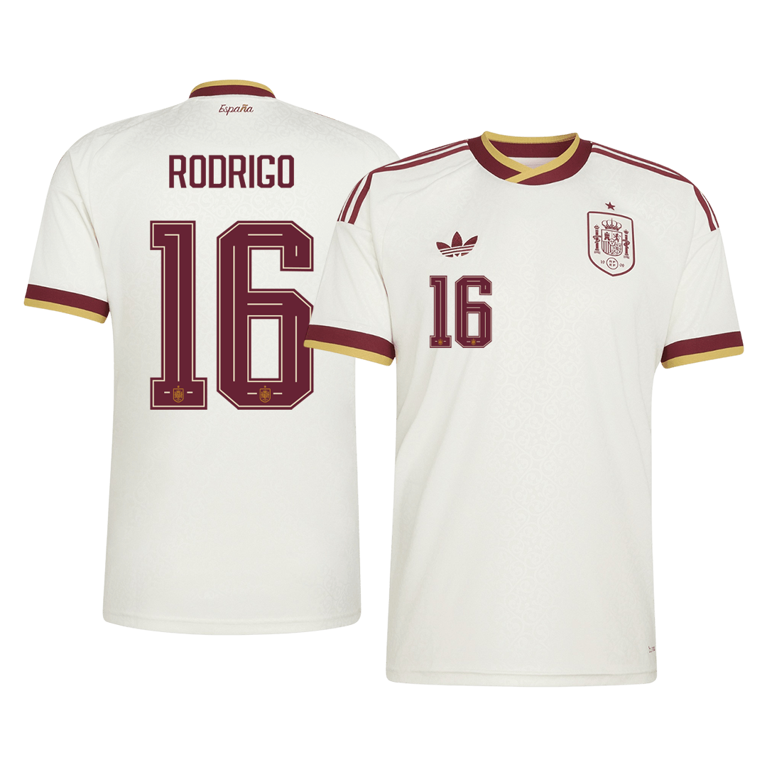 Anbefalt: Spania Bortedrakt VM 2026 – RODRIGO #16
