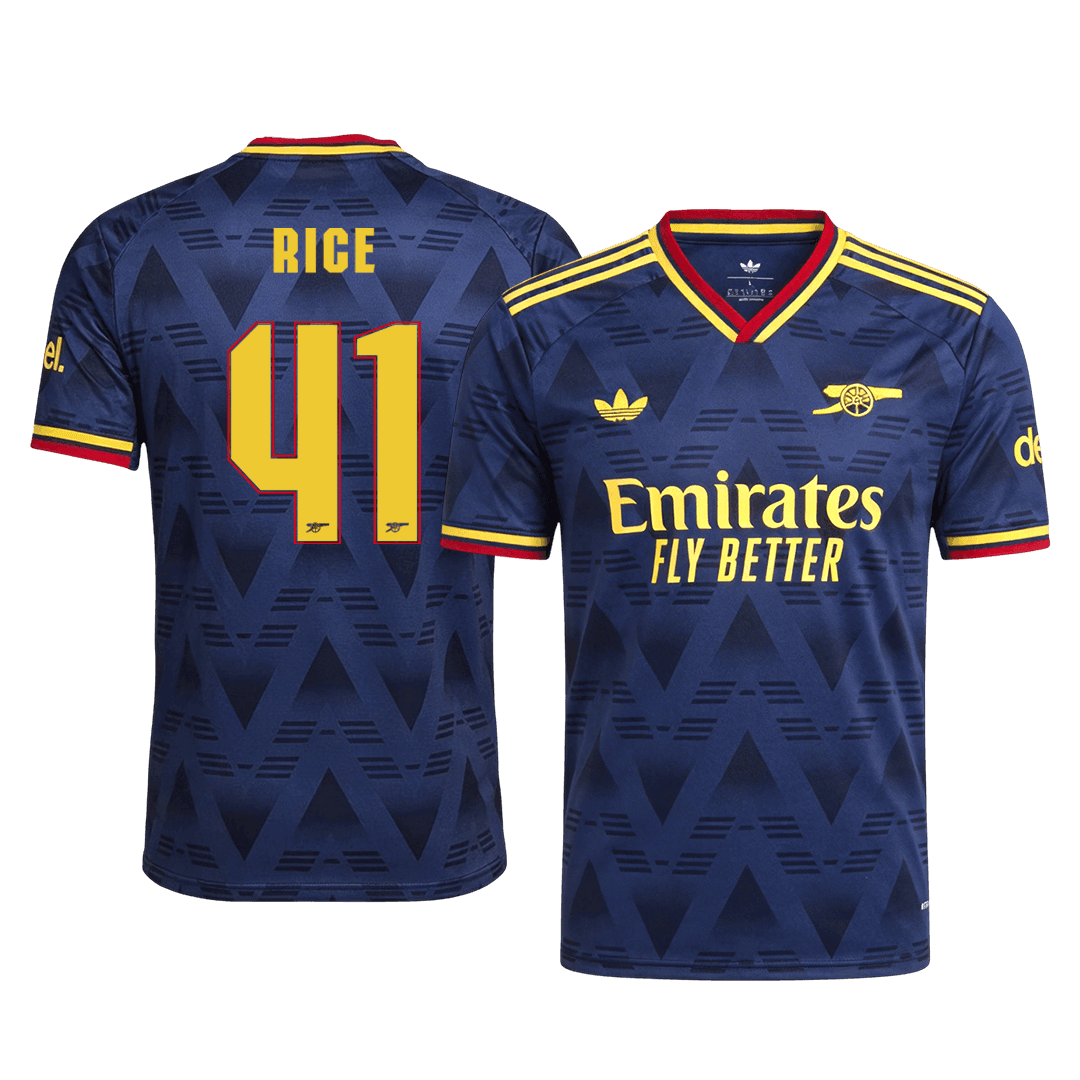 Arsenal Bortedrakt 2026/27 – RICE #41 – UCL (Spillerversjon)