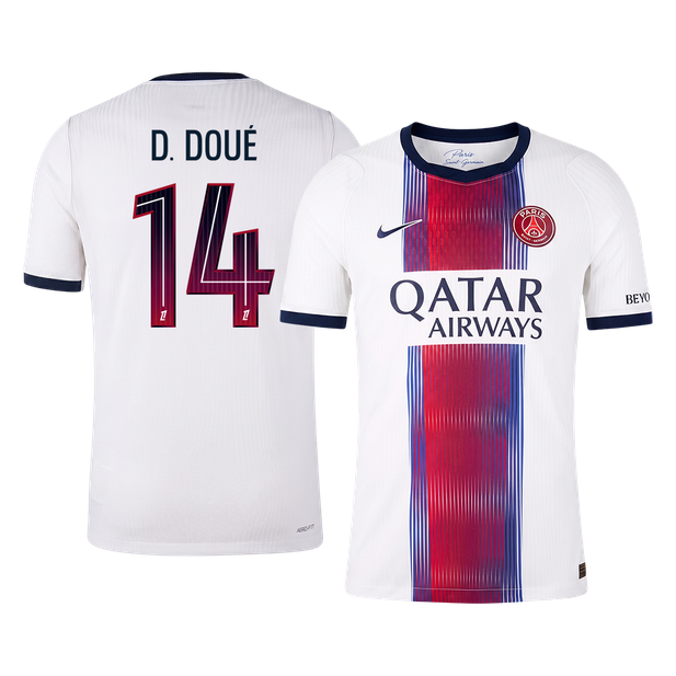 PSG Bortedrakt 2026/27 – D. DOUÉ #14 (Spillerversjon)