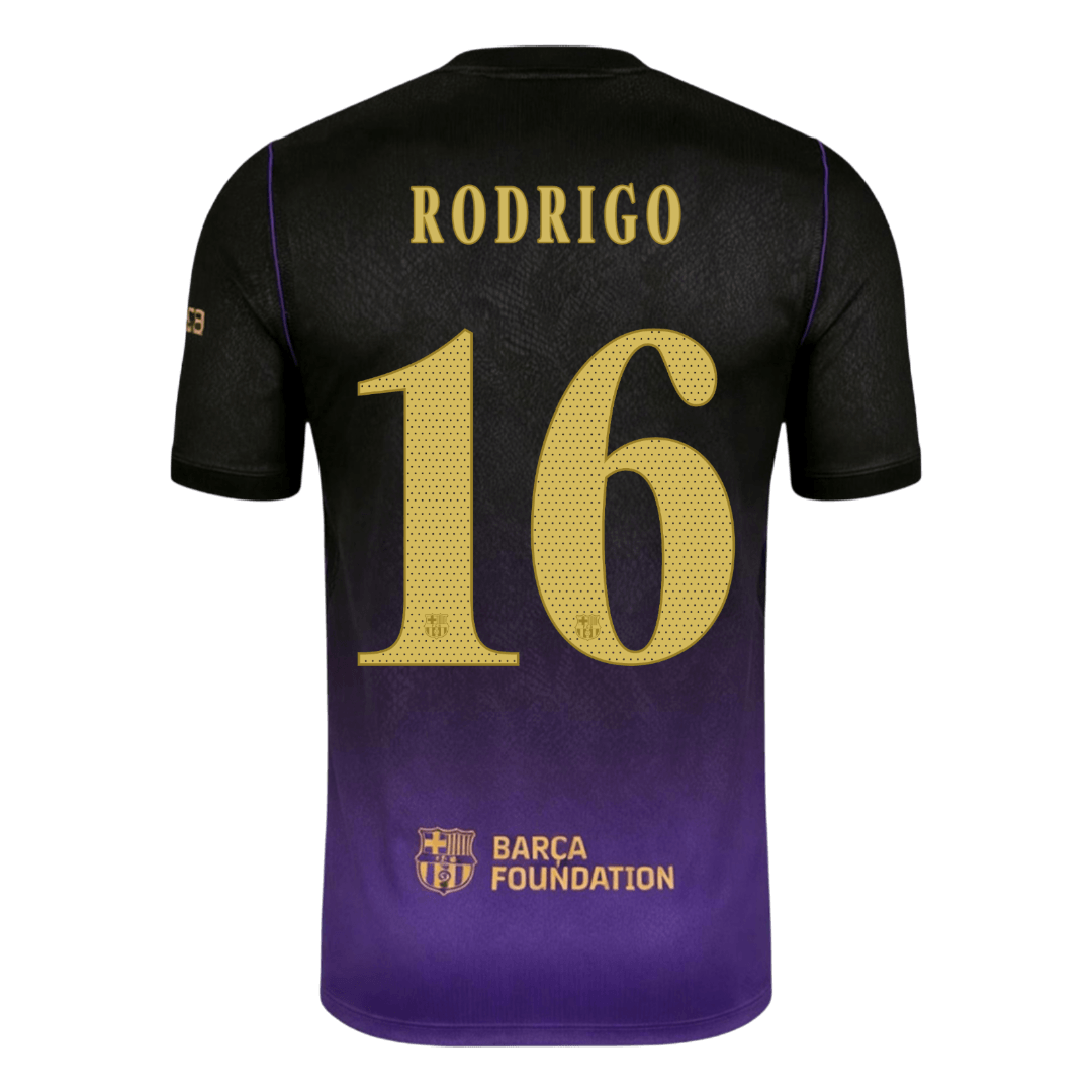 Barcelona Bortedrakt 2026/27 – RODRIGO #16 – UCL
