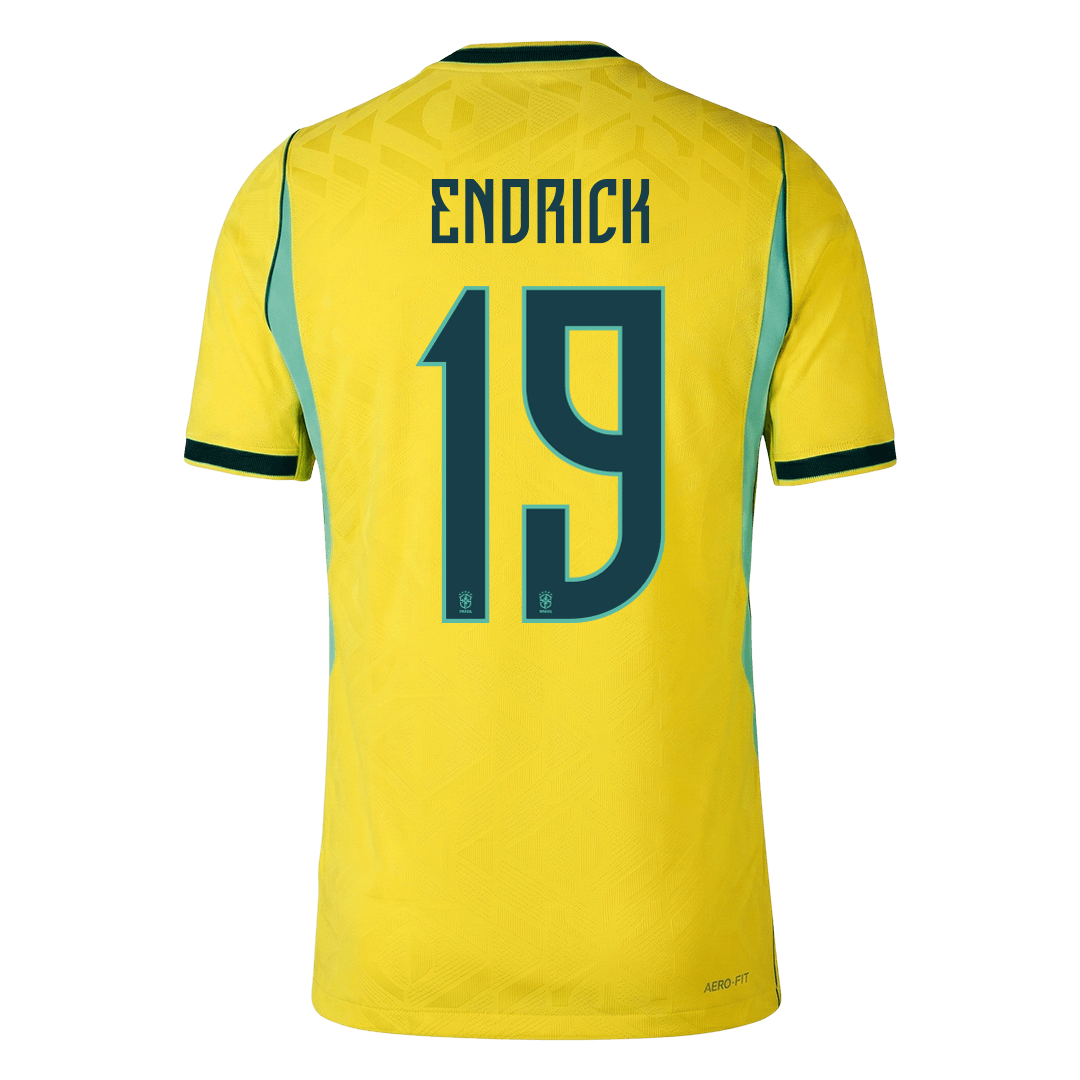 Brasil Hjemmedrakt VM 2026 – ENDRICK #19 (Spillerversjon) – bilde 3