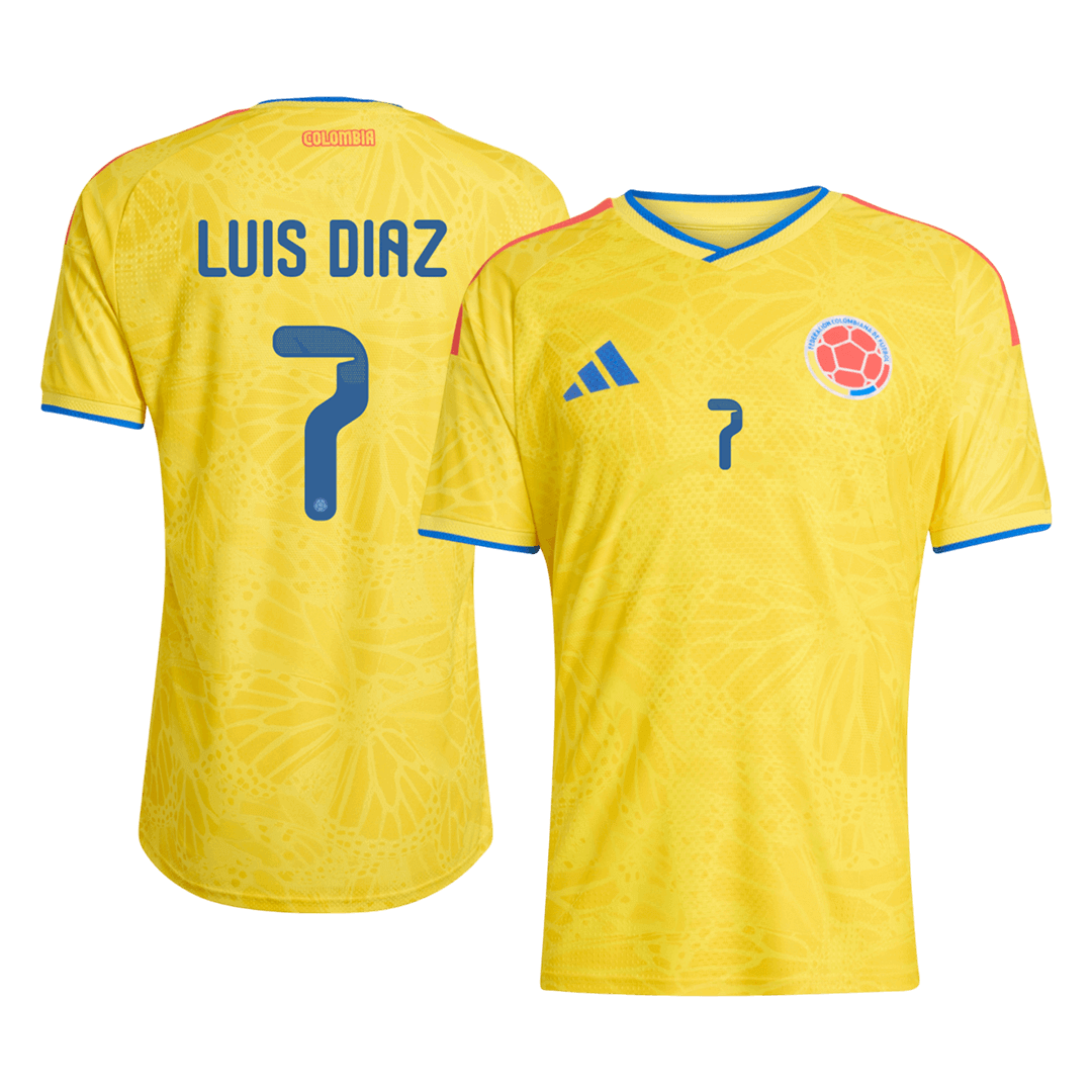 Anbefalt: Colombia Hjemmedrakt VM 2026 – LUIS DÍAZ #7 (Spillerversjon)