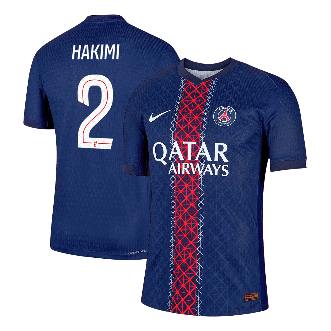 PSG Hjemmedrakt 2025/26 – HAKIMI #2 (Spillerversjon)