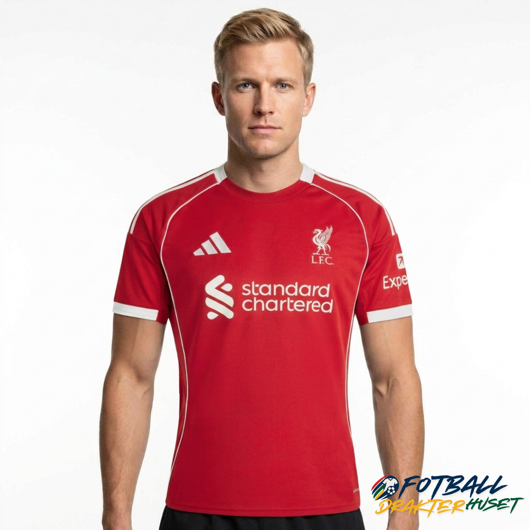 Anbefalt: Liverpool Hjemmedrakt 2025/26