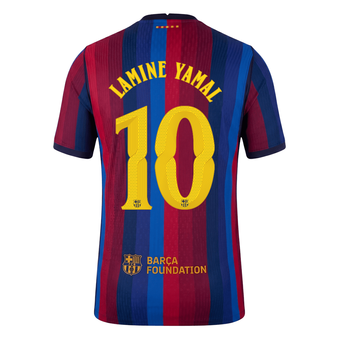 Barcelona Hjemmedrakt 2026/27 – LAMINE YAMAL #10 – UCL (Spillerversjon)