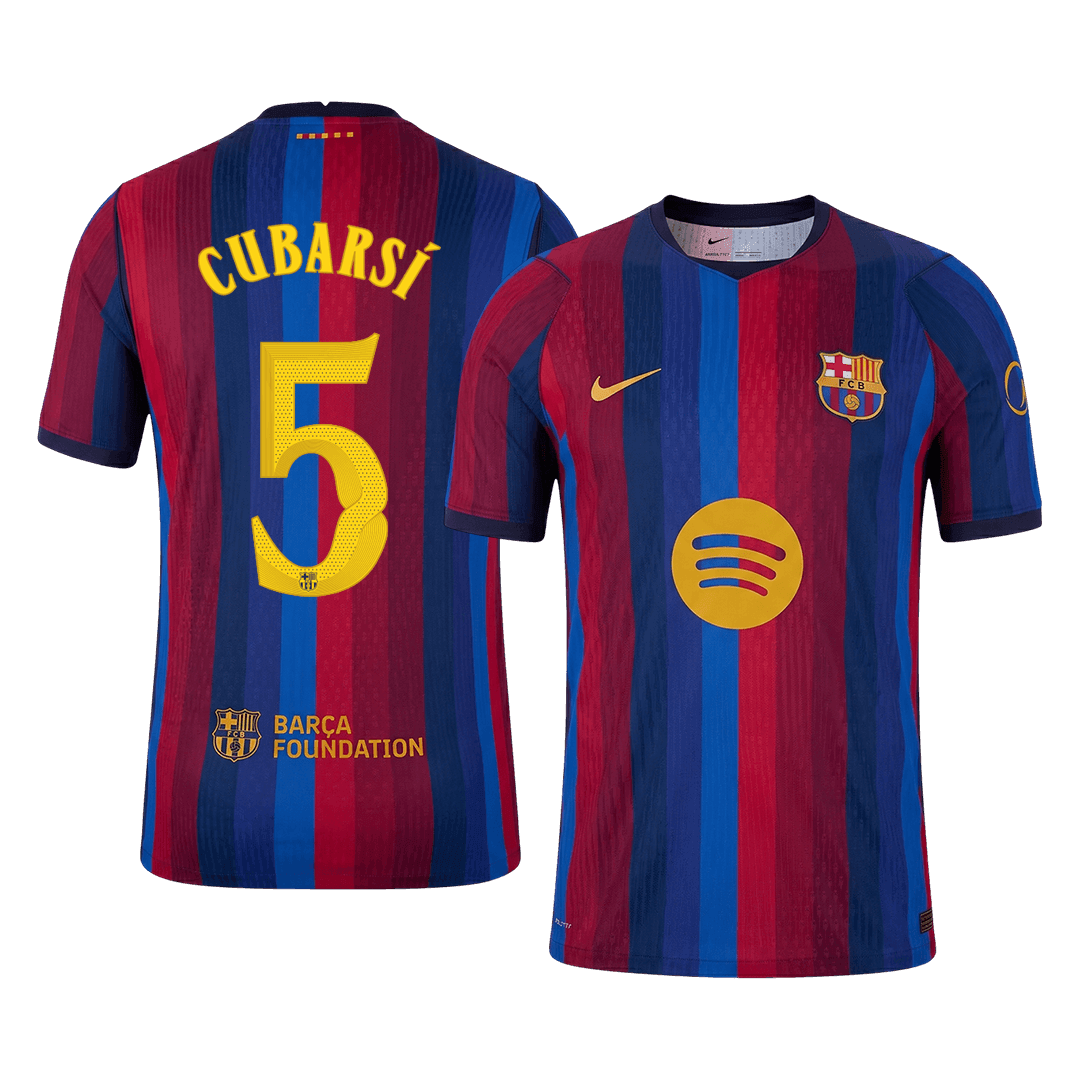 Barcelona Hjemmedrakt 2026/27 – CUBARSÍ #5 – UCL (Spillerversjon)