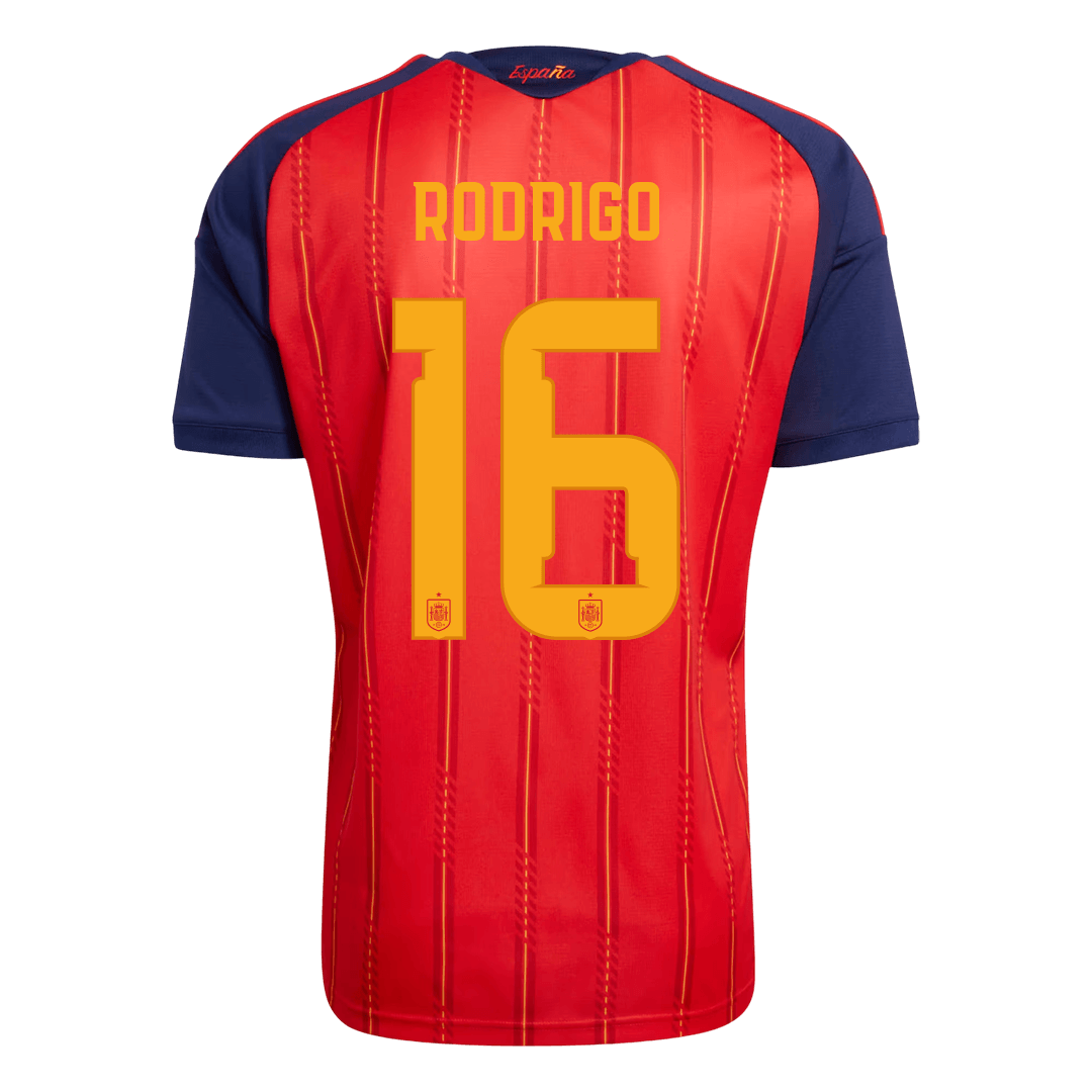 Spania Hjemmedrakt VM 2026 – RODRIGO #16 [PREMIUM] – bilde 3