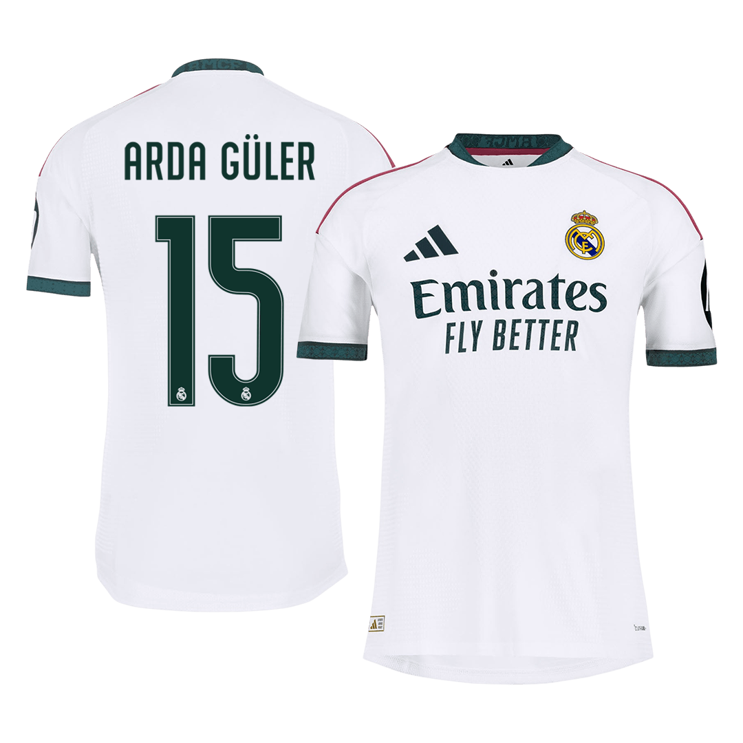 Real Madrid Hjemmedrakt 2026/27 – ARDA GÜLER #15 (Spillerversjon)