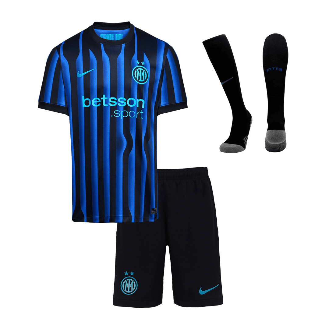 Anbefalt: Inter Milan Hjemmedraktsett Barn 3-deler 2025/26
