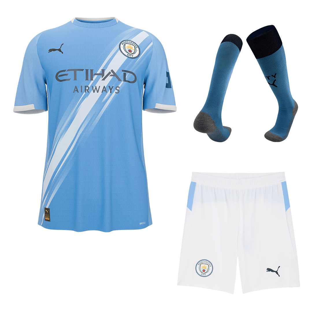 Anbefalt: Manchester City Hjemmedraktsett 3-deler 2025/26