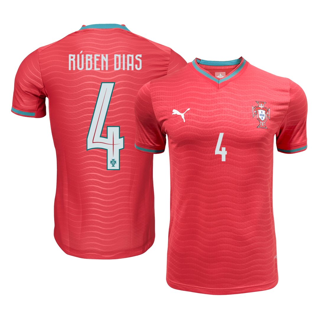 Anbefalt: Portugal Hjemmedrakt VM 2026 – RÚBEN DIAS #4 (Spillerversjon)