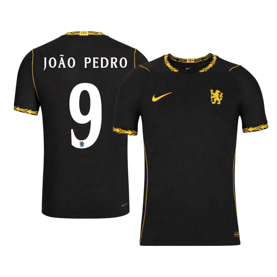 Chelsea Bortedrakt 2026/27 – JOÃO PEDRO #9 – UCL (Spillerversjon)