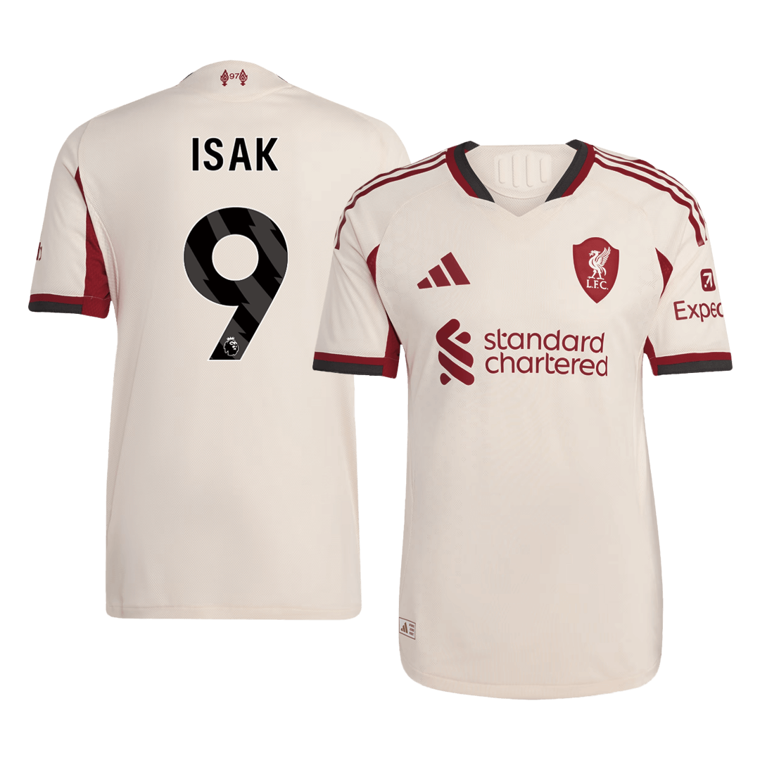 Liverpool Bortedrakt 2025/26 ISAK #9 (Spillerversjon)