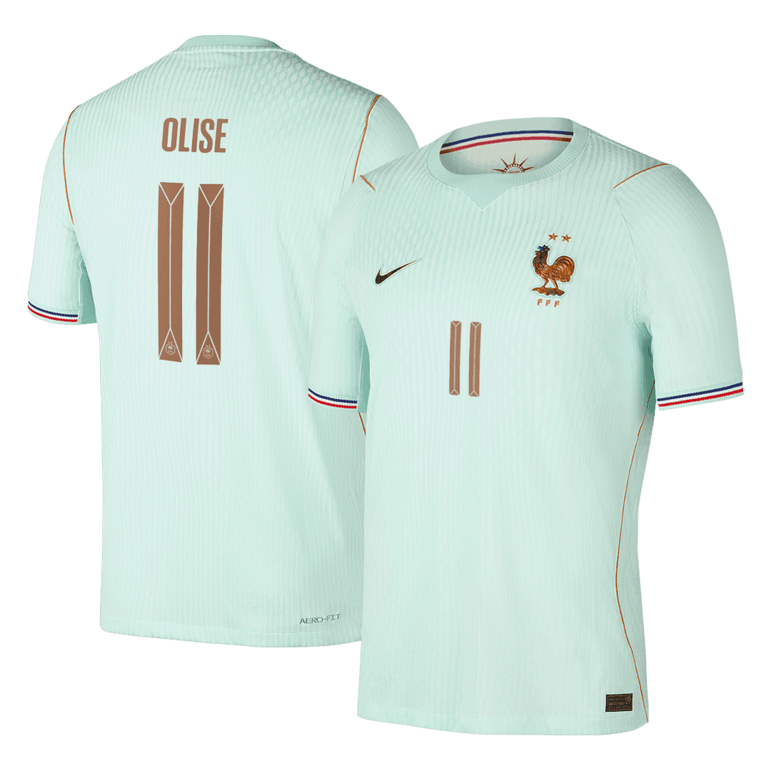 Anbefalt: Frankrike Bortedrakt VM 2026 – OLISE #11 (Spillerversjon)