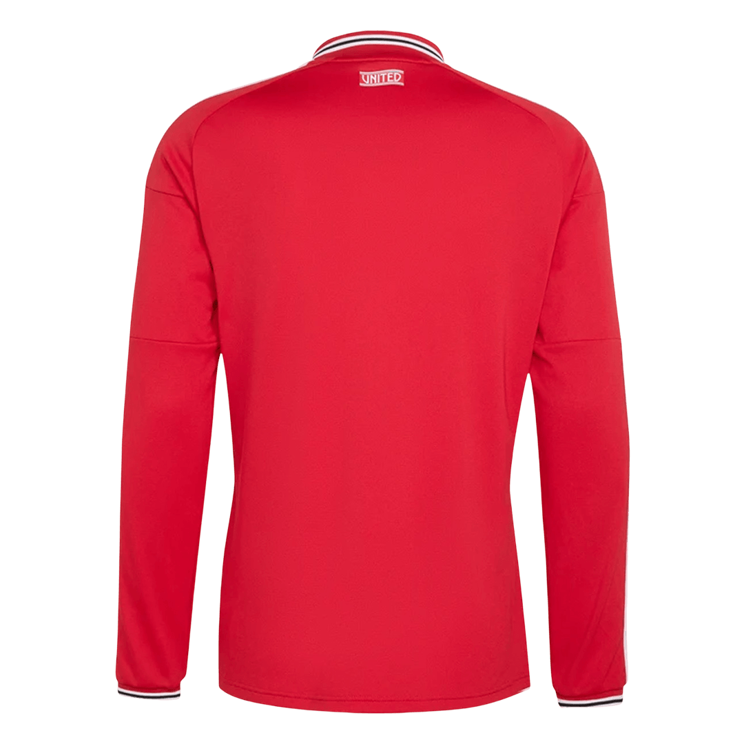 Men's Manchester United 2026/27 Home Long Sleeve Soccer Jersey-New York Soccer Shop