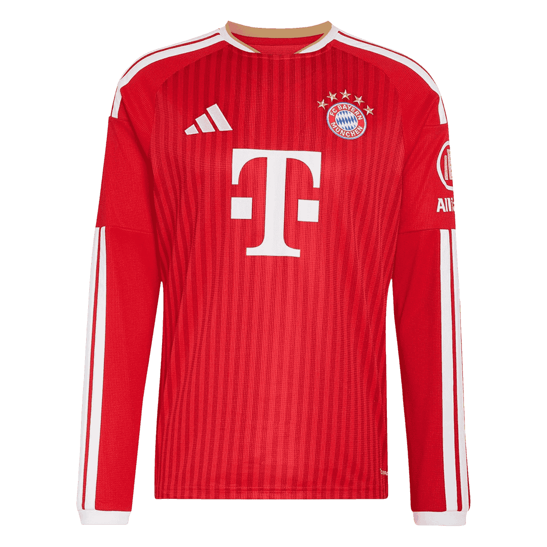 Men's Bayern Munich 2026/27 Home Long Sleeve Soccer Jersey-New York Soccer Shop