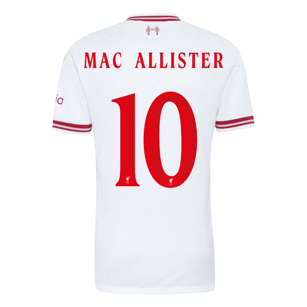 MAC ALLISTER #10 Men's Liverpool UCL 2026/27 Player Version Away Soccer Jersey