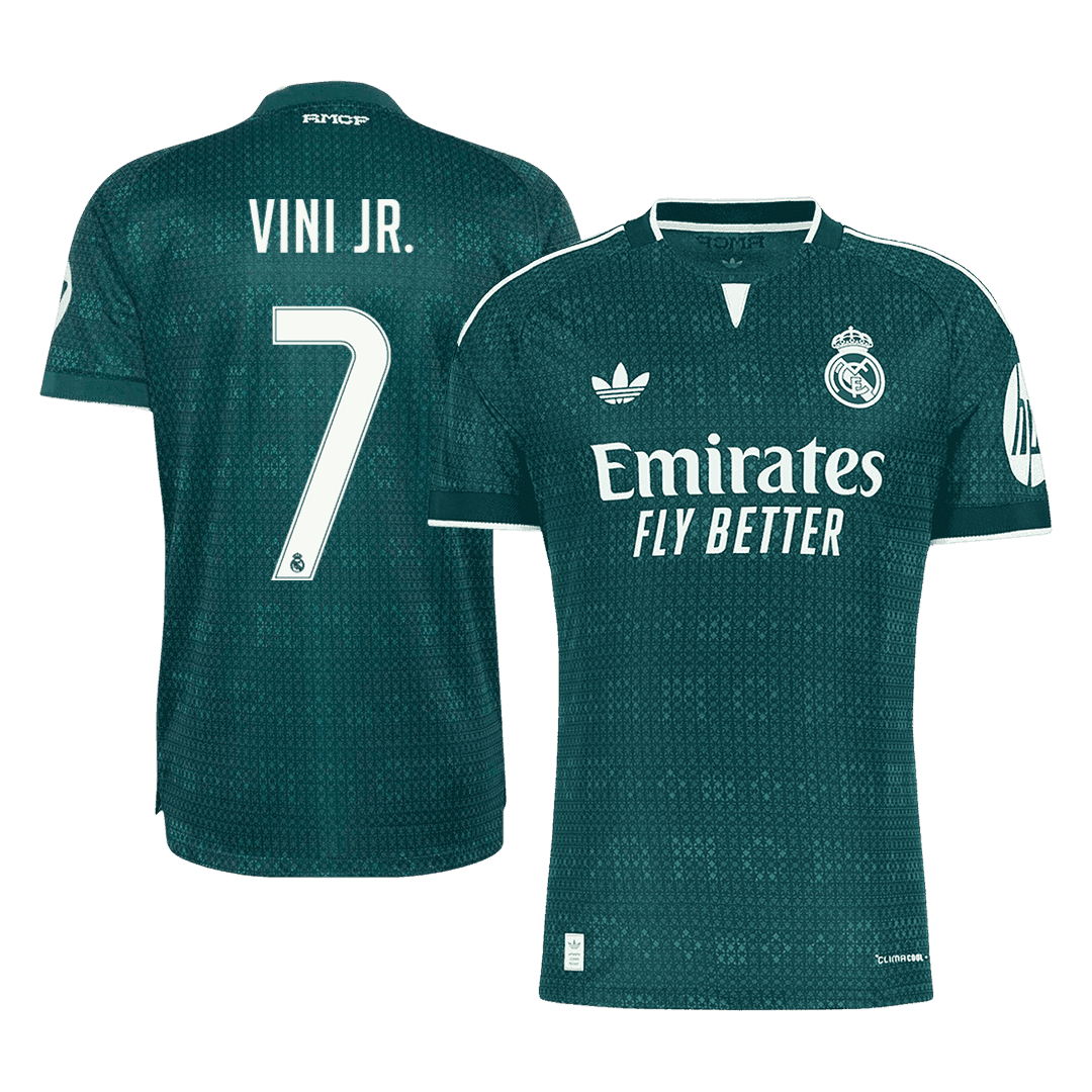 VINI JR. #7 Men's Real Madrid 2026/27 Player Version Away Soccer Jersey-New York Soccer Shop