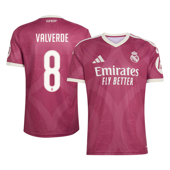 VALVERDE #8 Men's Real Madrid 2026/27 Third Soccer Jersey-New York Soccer Shop