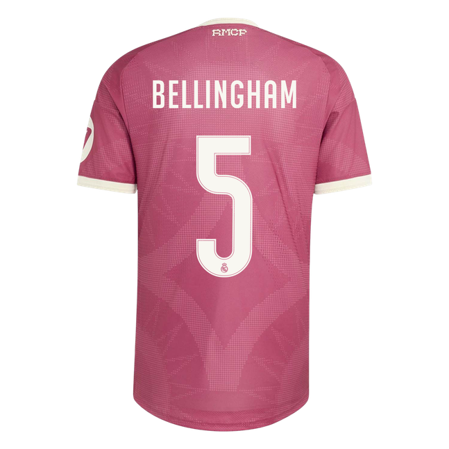 Real Madrid Player Version Third Away Soccer Jersey 2026/27 - BELLINGHAM #5