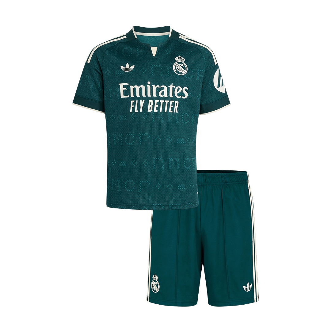 Kid's Real Madrid 2026/27 Away Soccer Jersey Kit-New York Soccer Shop