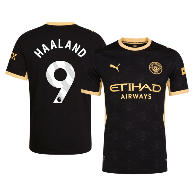 Manchester City Player Version Away Soccer Jersey 2026/27 - HAALAND #9 – UCL