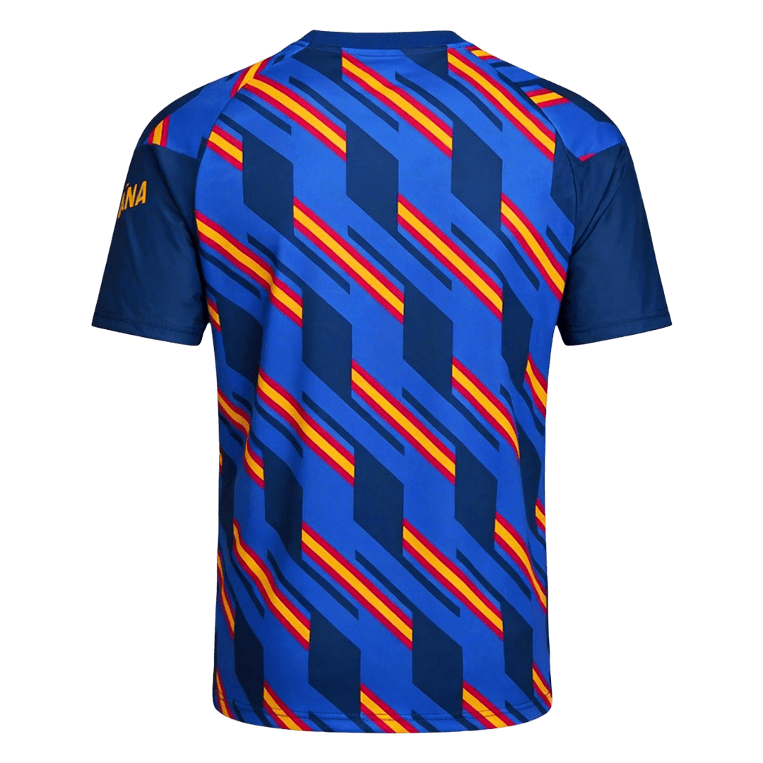 Men's Spain World Cup 2026 Pre-Match Soccer Jersey-New York Soccer Shop
