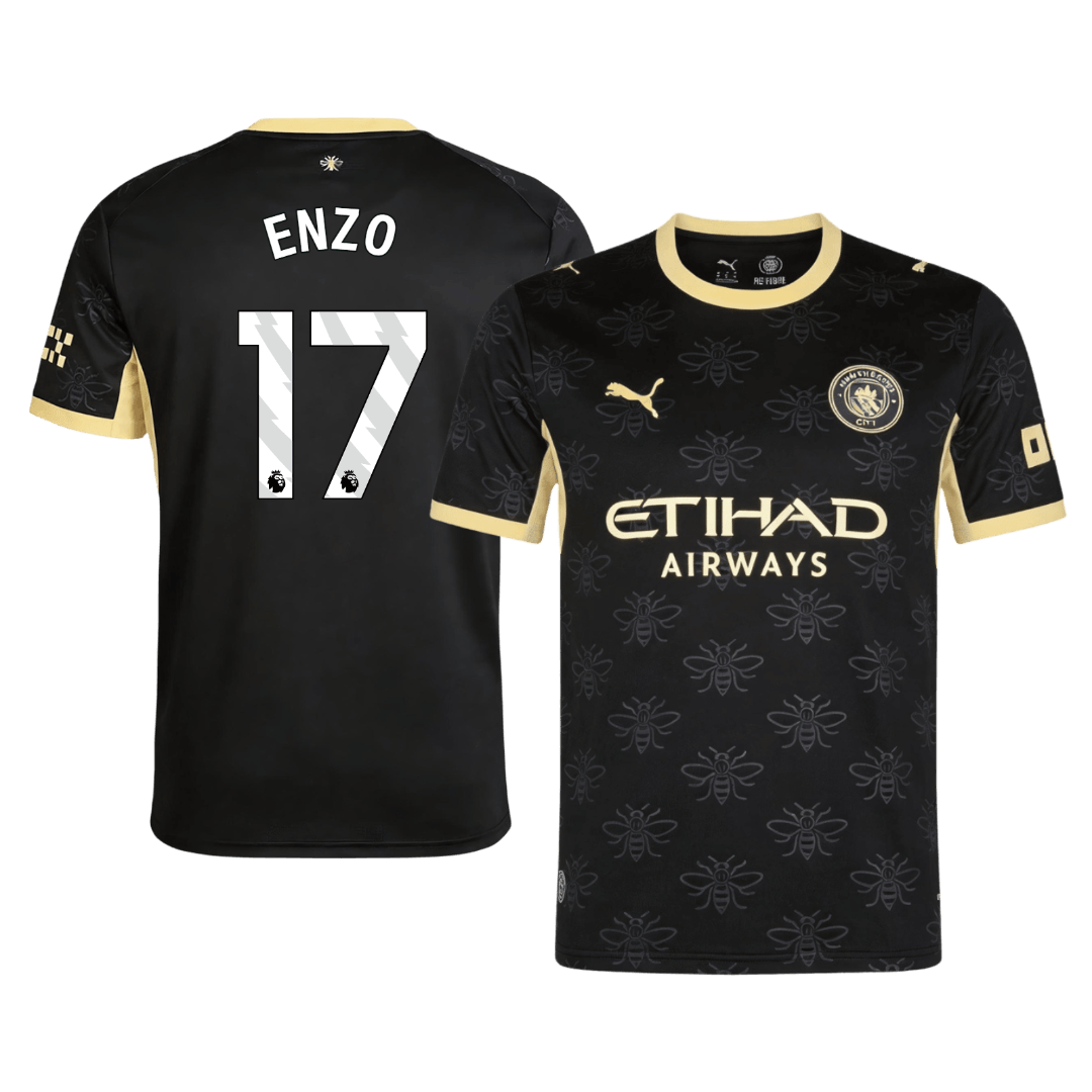 Manchester City Away Soccer Jersey 2026/27 - ENZO #17