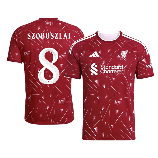 SZOBOSZLAI #8 Men's Liverpool 2026/27 Home Soccer Jersey [PREMIUM]