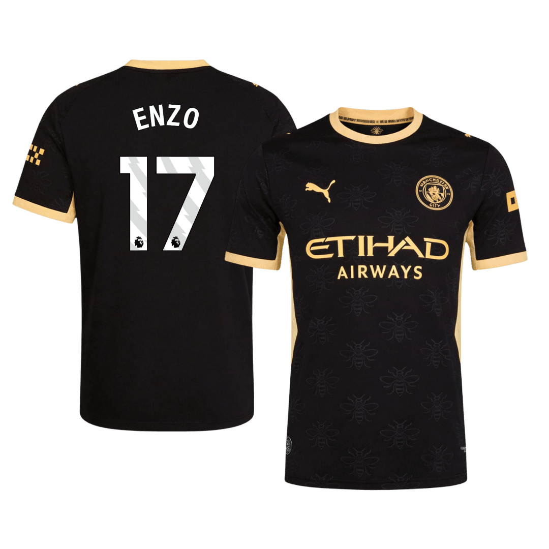 Manchester City Player Version Away Soccer Jersey 2026/27 - ENZO #17