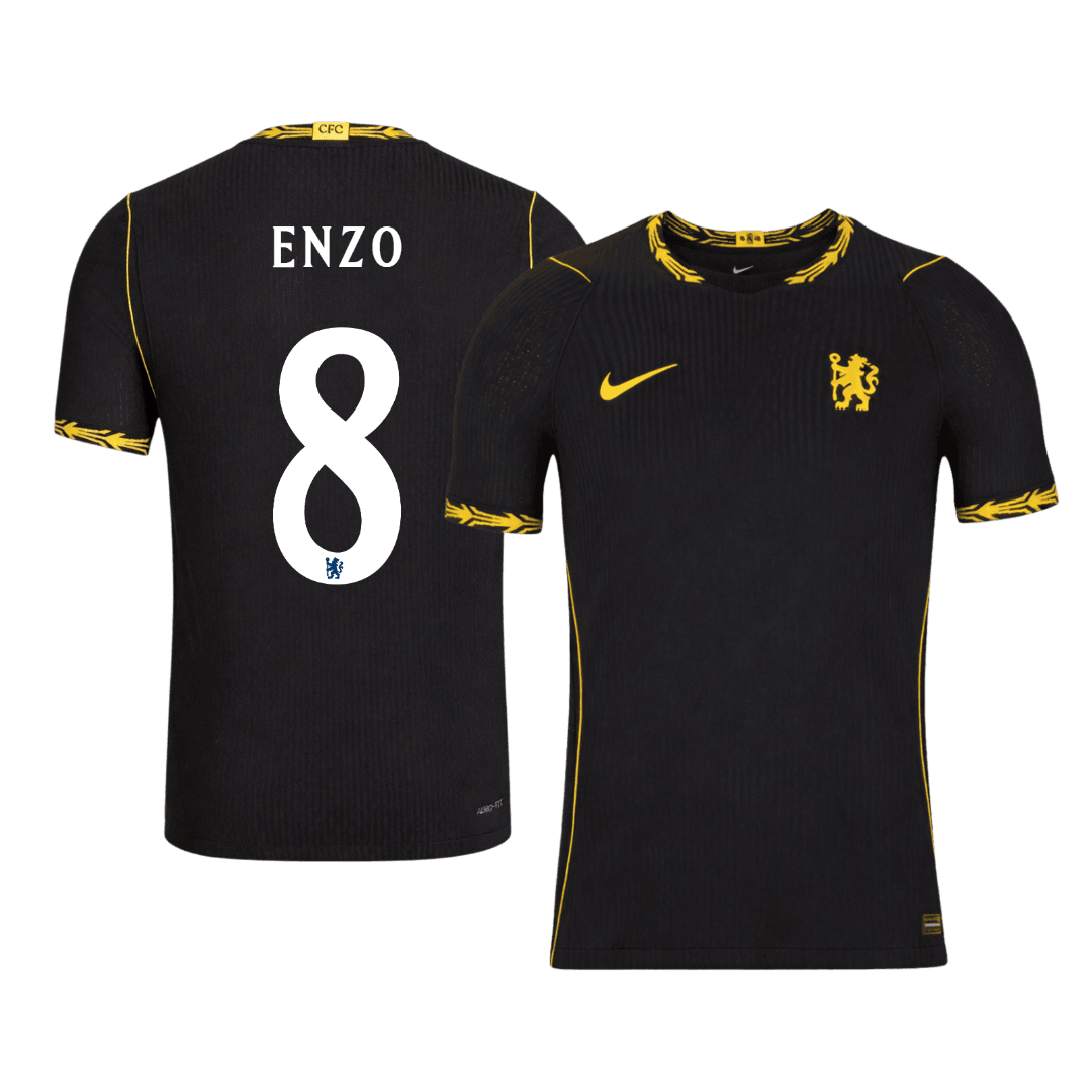 ENZO #8 Men's Chelsea 2026/27 Player Version Away Soccer Jersey