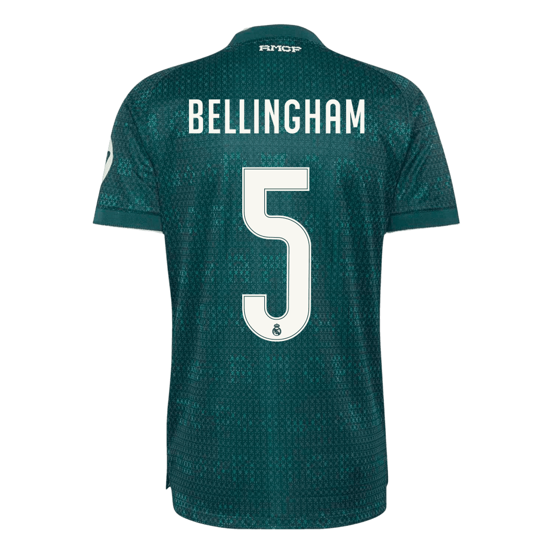 BELLINGHAM #5 Men's Real Madrid 2026/27 Player Version Away Soccer Jersey-New York Soccer Shop