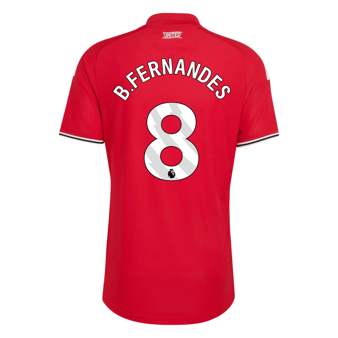 B. FERNANDES #8 Men's Manchester United UCL 2026/27 Player Version Home Soccer Jersey-New York Soccer Shop