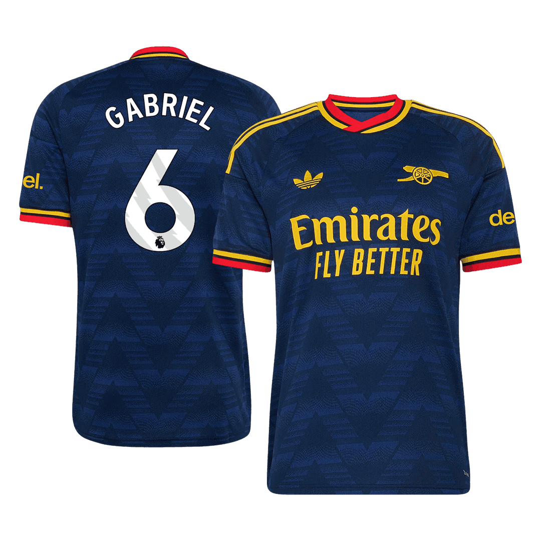 GABRIEL #6 Men's Arsenal UCL 2026/27 Away Soccer Jersey-New York Soccer Shop