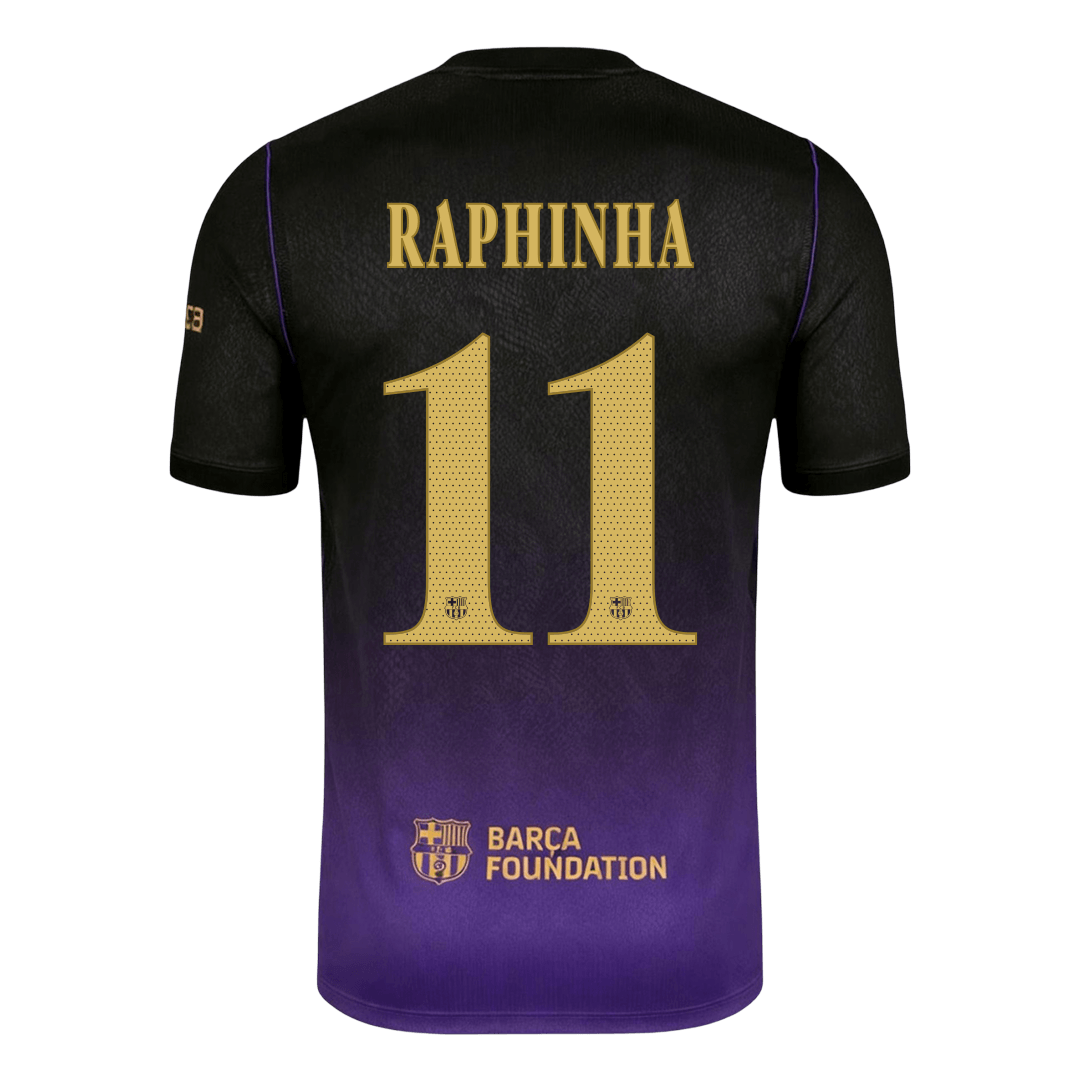 RAPHINHA #11 Men's Barcelona UCL 2026/27 Away Soccer Jersey-New York Soccer Shop