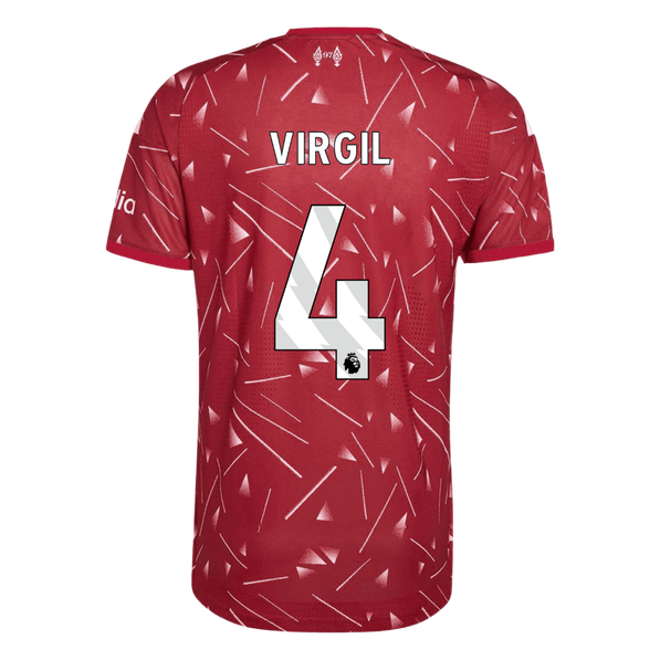 VIRGIL #4 Men's Liverpool 2026/27 Player Version Home Soccer Jersey