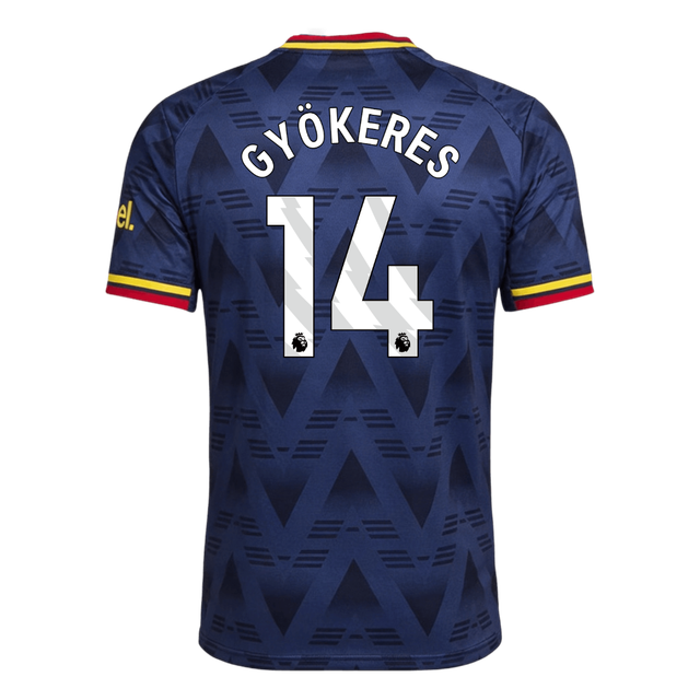 Arsenal Player Version Away Soccer Jersey 2026/27 - GYÖKERES #14 – UCL